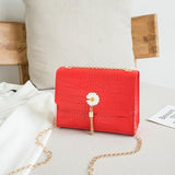 Small PU Leather Shoulder Bags Women Girls Floral Printed Crossbody Bags Classic Elegant Crossbody Shoulder Bags For Women 2020