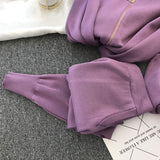 2020 autumn Knitted sweater suit casual new product temperament chain vest knitted jacket + elastic pants three-piece sets TZ423
