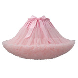New Short Tulle Petticoat Dress Girls Skirt Petticoat Tutu Lolita Faldas Cupcake Dress Multi Color EE102