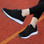 2020 New Women Shoes Flats Fashion Casual Ladies Shoes Woman Lace-Up Mesh Breathable Female Sneakers Zapatillas Mujer