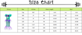 Girls Little Mermaid Ariel Princess Dress Cosplay Costumes For Kids Baby Girl Mermaid Dress Up Sets Children Halloween Clothing