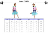 Girls Little Mermaid Ariel Princess Dress Cosplay Costumes For Kids Baby Girl Mermaid Dress Up Sets Children Halloween Clothing