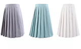 Harajuku 2020 Womens Summer Korean Style High Waist Mini Pleated Plaid Woman Anime Skirts Kawaii Short School Girls Cute Uniform