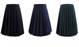 Harajuku 2020 Womens Summer Korean Style High Waist Mini Pleated Plaid Woman Anime Skirts Kawaii Short School Girls Cute Uniform
