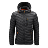 CHAIFENKO Brand Winter Warm Waterproof Jacket Men 2020 New Autumn Thick Hooded Parkas Mens Fashion Casual Slim Jacket Coat Men