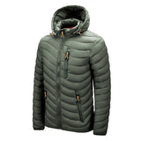 CHAIFENKO Brand Winter Warm Waterproof Jacket Men 2020 New Autumn Thick Hooded Parkas Mens Fashion Casual Slim Jacket Coat Men