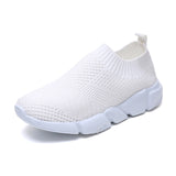Rimocy Plus Size 46 Breathable Mesh Platform Sneakers Women Slip on Soft Ladies Casual Running Shoes Woman Knit Sock Shoes Flats - ENSEIGNE DENIS