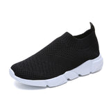 Rimocy Plus Size 46 Breathable Mesh Platform Sneakers Women Slip on Soft Ladies Casual Running Shoes Woman Knit Sock Shoes Flats - ENSEIGNE DENIS