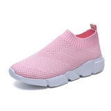 Rimocy Plus Size 46 Breathable Mesh Platform Sneakers Women Slip on Soft Ladies Casual Running Shoes Woman Knit Sock Shoes Flats - ENSEIGNE DENIS