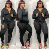 Two Piece Set Tracksuit Women Festival Clothing Fall Winter Top+Pant Sweat Suits Neon 2 Piece Outfits Matching Sets Plus Size