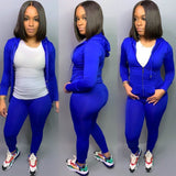 Two Piece Set Tracksuit Women Festival Clothing Fall Winter Top+Pant Sweat Suits Neon 2 Piece Outfits Matching Sets Plus Size