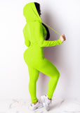 Two Piece Set Tracksuit Women Festival Clothing Fall Winter Top+Pant Sweat Suits Neon 2 Piece Outfits Matching Sets Plus Size
