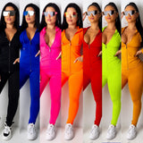 Two Piece Set Tracksuit Women Festival Clothing Fall Winter Top+Pant Sweat Suits Neon 2 Piece Outfits Matching Sets Plus Size