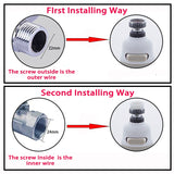 High Pressure Kitchen Faucet Extender Rotatable Faucet Aerator Water Saving Tap Nozzle Adapter Bathroom Sink Accessories