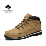 Men Basic Boots Shoes Men 2020 Autumn Winter Fashion Casual Boots Men Brand Ankle Botas New leather Classic Lace-up Men Boots - ENSEIGNE DENIS