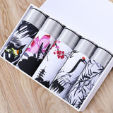 8pcs/lot New Men's Underwear Ice Silk Boxer Summer Breathable Ultra-Thin Smooth Ice Silk Boxer Personalized Tide Boxer Shorts