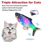 30CM Electronic Pet Cat Toy Electric USB Charging Simulation Fish Toys for Dog Cat Chewing Playing Biting Supplies Dropshiping