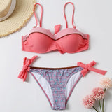 YCDYZ Sexy Push Up Bikini Set Swimsuit Women Swimwear Beach Bathing Female Brazilian Biquini Maillot De Bain Swim Suit 2018 - ENSEIGNE DENIS