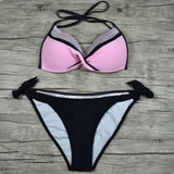 YCDYZ Sexy Push Up Bikini Set Swimsuit Women Swimwear Beach Bathing Female Brazilian Biquini Maillot De Bain Swim Suit 2018 - ENSEIGNE DENIS
