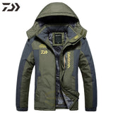 Fishing Clothes Waterproof Suit for Fishing Jacket Windproof Warm Thick Pants Fishing Shirt Sports Wear Fishing Suit Winter Men