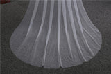 NZUK cheap Real Photos 3M or 2M White/Ivory Wedding Veil One-layer long Bridal Veil Head Veil Wedding Accessories Hot Sell
