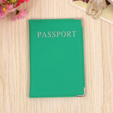 PU Leather Passport Cover Cute Business Card Holder Pouch for Travel Wallet Russian Netherland Case Women Pink