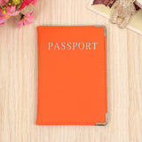 PU Leather Passport Cover Cute Business Card Holder Pouch for Travel Wallet Russian Netherland Case Women Pink