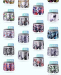 8pcs/lot New Men's Underwear Ice Silk Boxer Summer Breathable Ultra-Thin Smooth Ice Silk Boxer Personalized Tide Boxer Shorts