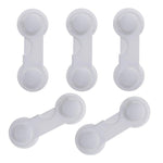 5Pcs Drawer Cabinet Cupboard Baby Safety Locks Kids Plastic  Infant  Protection