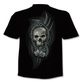 2020 new Drop ship 3D printed T-shirt men's women's tshirt punk style top tees skull t shirt gothic tshirt asian size 6XL gym