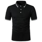 Men Polo Men Shirt Short Sleeve Polo Shirt Contrast Color Polo New Clothing Summer Streetwear Casual Fashion Men tops