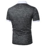 Men Polo Men Shirt Short Sleeve Polo Shirt Contrast Color Polo New Clothing Summer Streetwear Casual Fashion Men tops