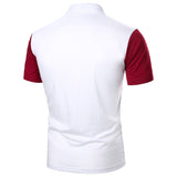 Men Polo Men Shirt Short Sleeve Polo Shirt Contrast Color Polo New Clothing Summer Streetwear Casual Fashion Men tops