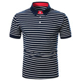 Men Polo Men Shirt Short Sleeve Polo Shirt Contrast Color Polo New Clothing Summer Streetwear Casual Fashion Men tops