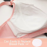 Wirefree Nursing Maternity Bra Clothing Cotton Breastfeeding Bra for Pregnant Women Pregnancy Breast One Size Sleep Underwear