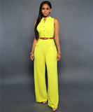 Women v-neck wide leg pants rompers women jumpsuit sexy jumpsuits for women 2018 women's jumpsuits plus size