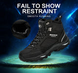 BONA Men Boots Anti-Skidding Leather Shoes Men Popular Comfy Spring Autumn Men Shoes Short Plush Snow Boots Durable Outsole