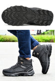 BONA Men Boots Anti-Skidding Leather Shoes Men Popular Comfy Spring Autumn Men Shoes Short Plush Snow Boots Durable Outsole
