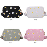 Small PU Leather Shoulder Bags Women Girls Floral Printed Crossbody Bags Classic Elegant Crossbody Shoulder Bags For Women 2020