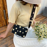 Small PU Leather Shoulder Bags Women Girls Floral Printed Crossbody Bags Classic Elegant Crossbody Shoulder Bags For Women 2020