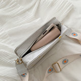 Small PU Leather Shoulder Bags Women Girls Floral Printed Crossbody Bags Classic Elegant Crossbody Shoulder Bags For Women 2020