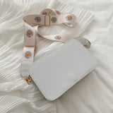 Small PU Leather Shoulder Bags Women Girls Floral Printed Crossbody Bags Classic Elegant Crossbody Shoulder Bags For Women 2020