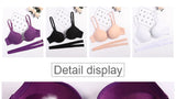 Sexy Women Lingerie U Backless Bras Underwear Deep U Low Cut Push Up Bra Intimates ECMLN Female Breathable Bralette