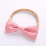 5pcs Girls Nylon Headband Hair Bows Head Band Elastic Bowknot Hairband for Children Kids Toddler Hair Accessories Headwear