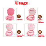 English/Spanish Wooden Baby Tooth Box Organizer Milk Teeth Storage Umbilical Lanugo Save Collect Baby Souvenirs Gifts
