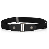 Easy Belt Without Buckle Elastic Belts For Women Stretch riem Men Jeans cintos extensible Kids Boys girls cinturon mujer magic