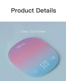 Yolanda 5kg Smart Kitchen Scale Bluetooth APP Electronic Weight Scales Food Balance Weighing Measuring Tool Nutrition Analysis