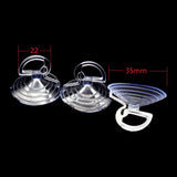 45mm 10 PCS Rubber Clear Suction Cup Sucker PVC Suction Cup Hook Suction Cup Car Sunshade Suction Cup 35mm Balck Suction Cup