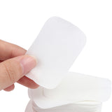 20pcs / 60pcs Washing Hand Bath Clean Scented Slice Sheets Disposable Boxe Soap Portable Mini Travel Soap Paper