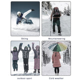 PHMAX Winter Fleece Ski Socks Men Snowboard Thicken Long Outdoor Sports Sock Keep Warm Cycling Running Hiking Skiing Socks